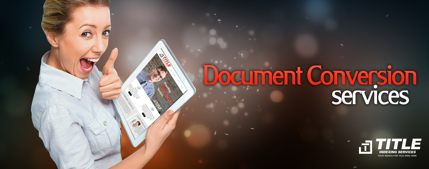 Document Conversion Services